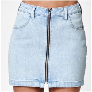 Kendall & Kylie Zipper Skirt